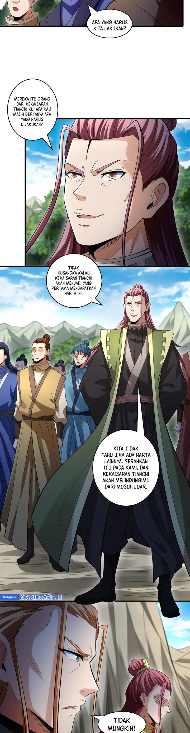 God of Martial Arts Chapter 936 Bahasa Indonesia