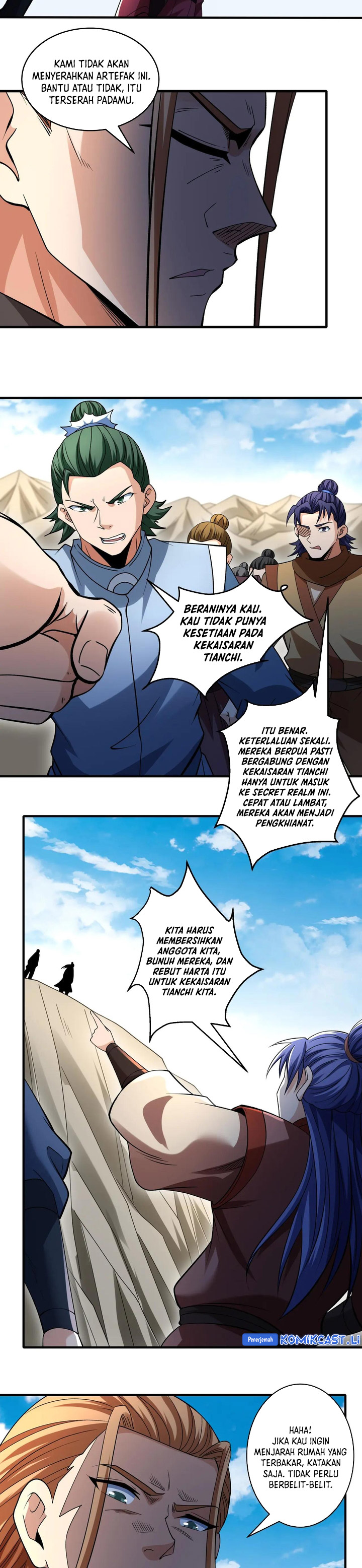 God of Martial Arts Chapter 936 Bahasa Indonesia