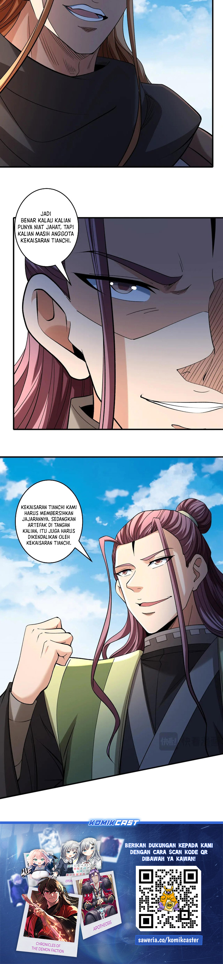 God of Martial Arts Chapter 936 Bahasa Indonesia