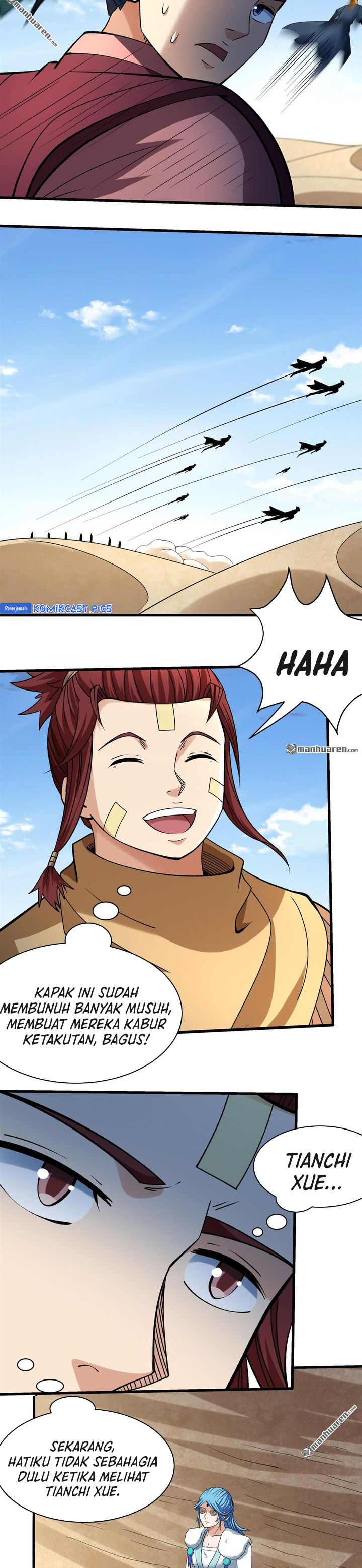 God of Martial Arts Chapter 950 Bahasa Indonesia