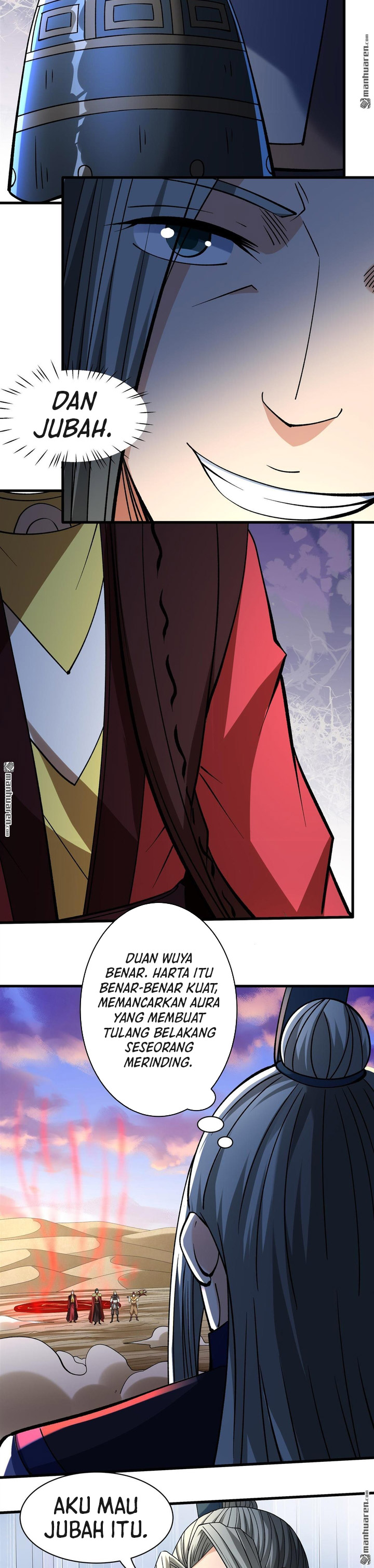 God of Martial Arts Chapter 950 Bahasa Indonesia