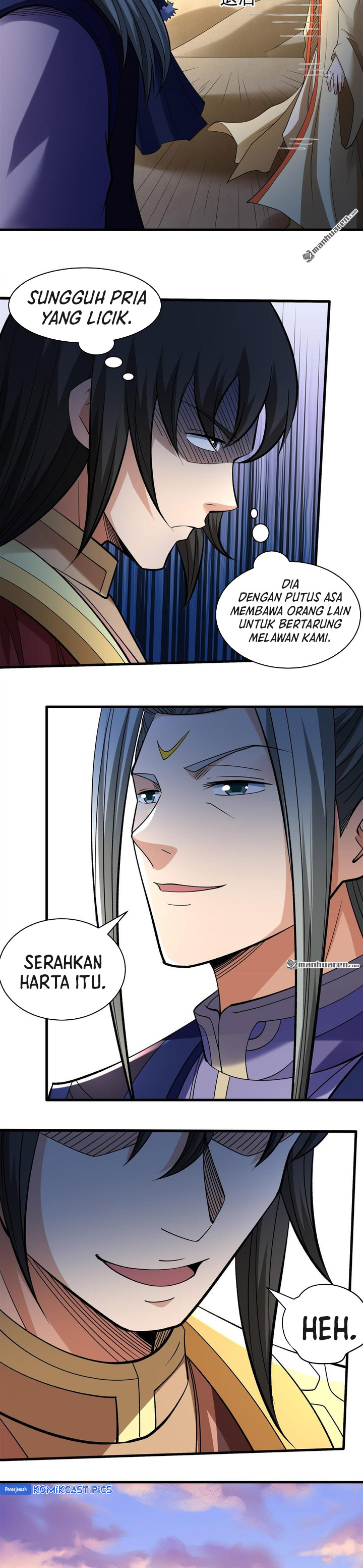 God of Martial Arts Chapter 950 Bahasa Indonesia