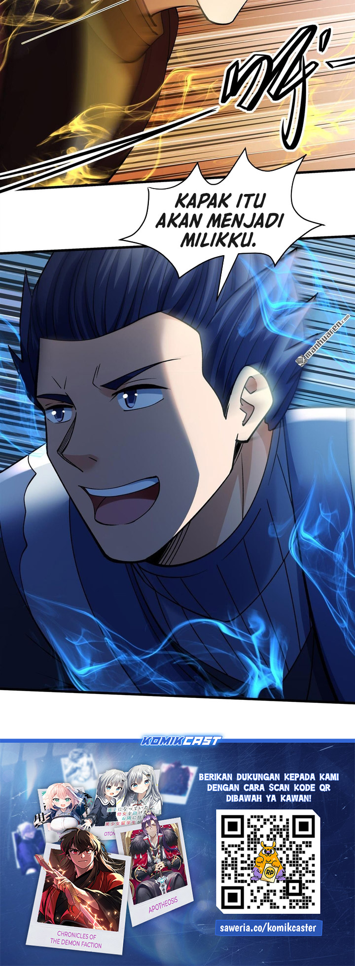 God of Martial Arts Chapter 950 Bahasa Indonesia