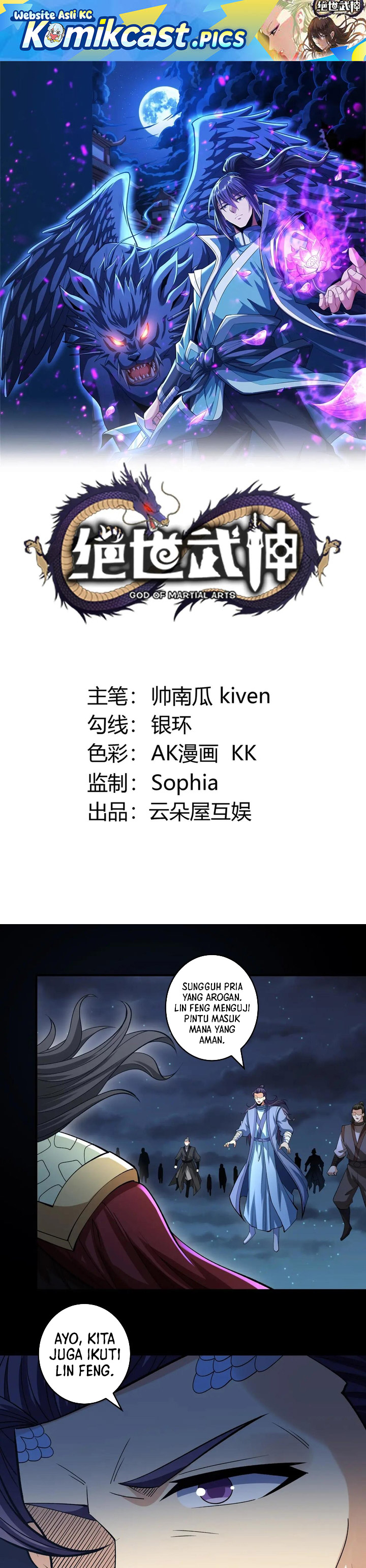 God of Martial Arts Chapter 957 Bahasa Indonesia