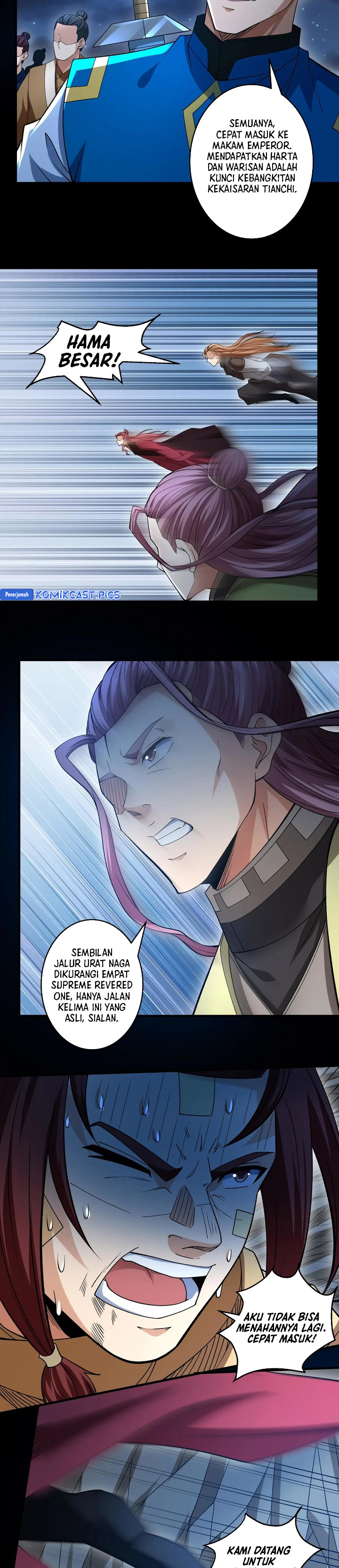 God of Martial Arts Chapter 957 Bahasa Indonesia