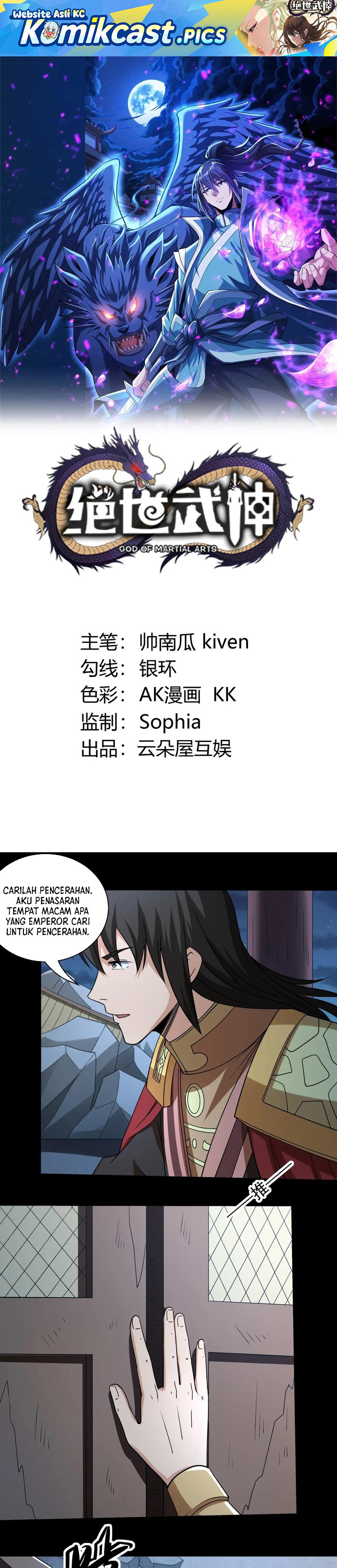 God of Martial Arts Chapter 959 Bahasa Indonesia