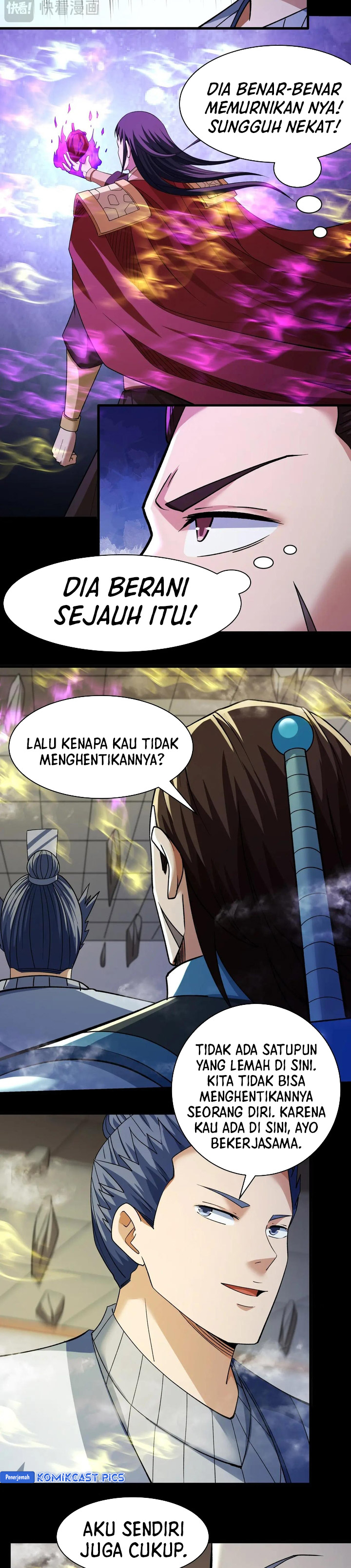 God of Martial Arts Chapter 969 Bahasa Indonesia