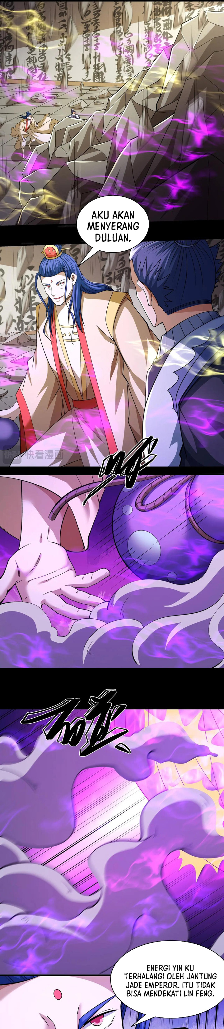 God of Martial Arts Chapter 969 Bahasa Indonesia