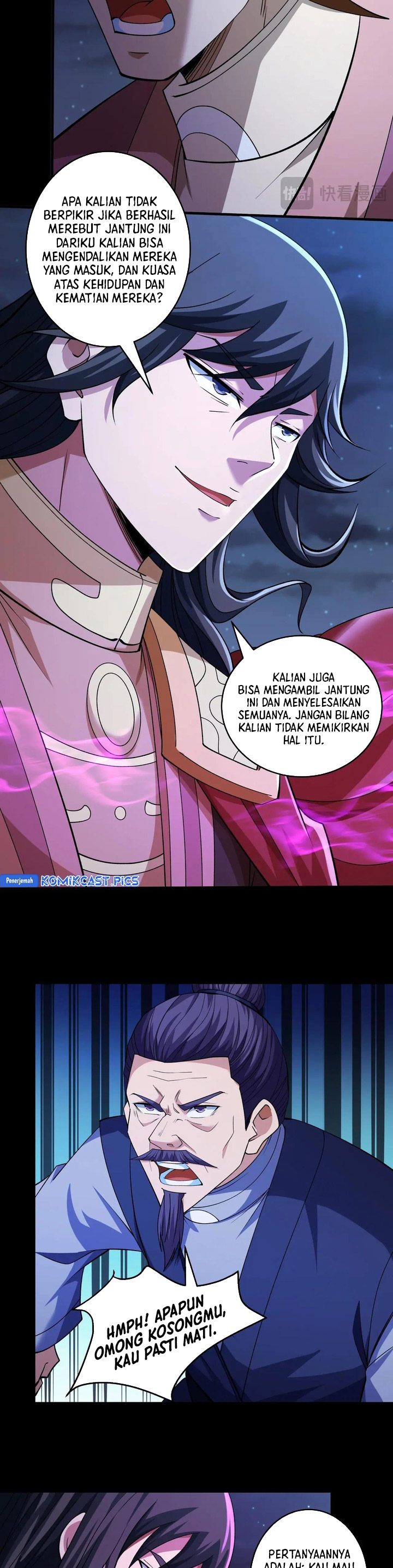 God of Martial Arts Chapter 972 Bahasa Indonesia