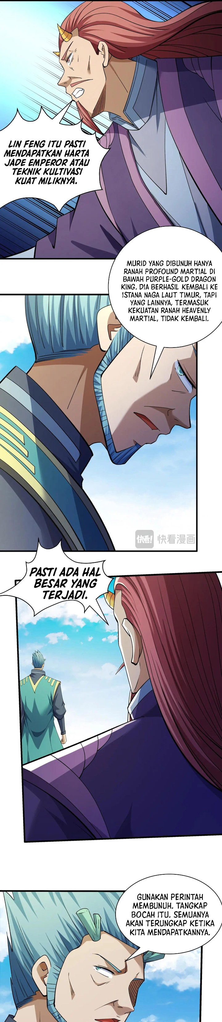 God of Martial Arts Chapter 979 Bahasa Indonesia
