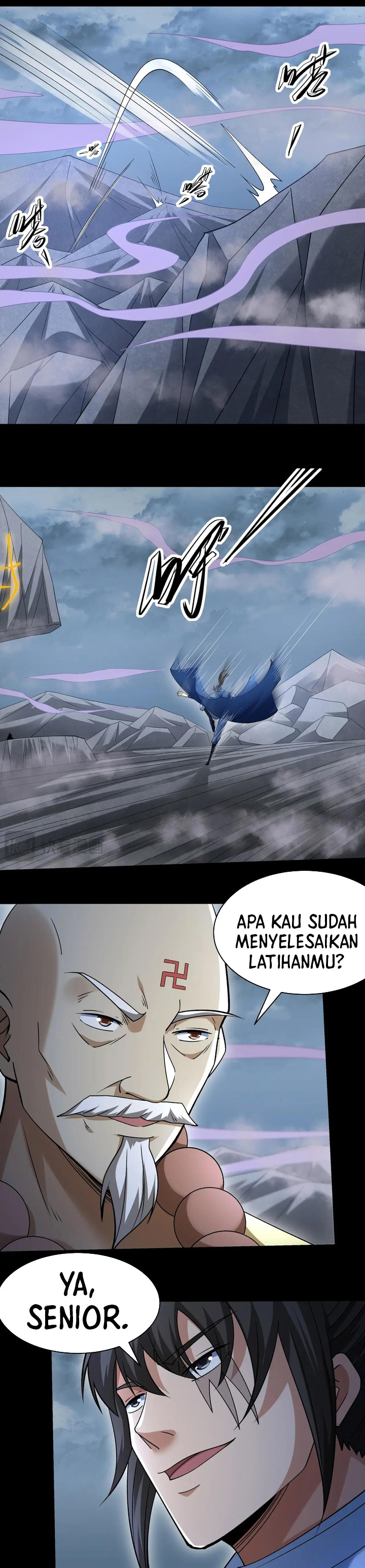 God of Martial Arts Chapter 992 Bahasa Indonesia