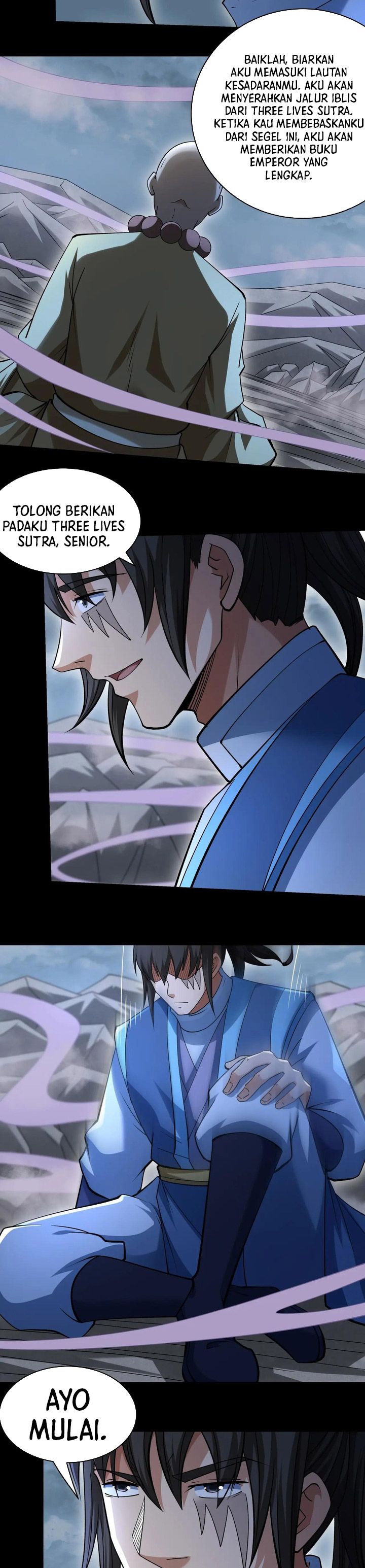 God of Martial Arts Chapter 992 Bahasa Indonesia