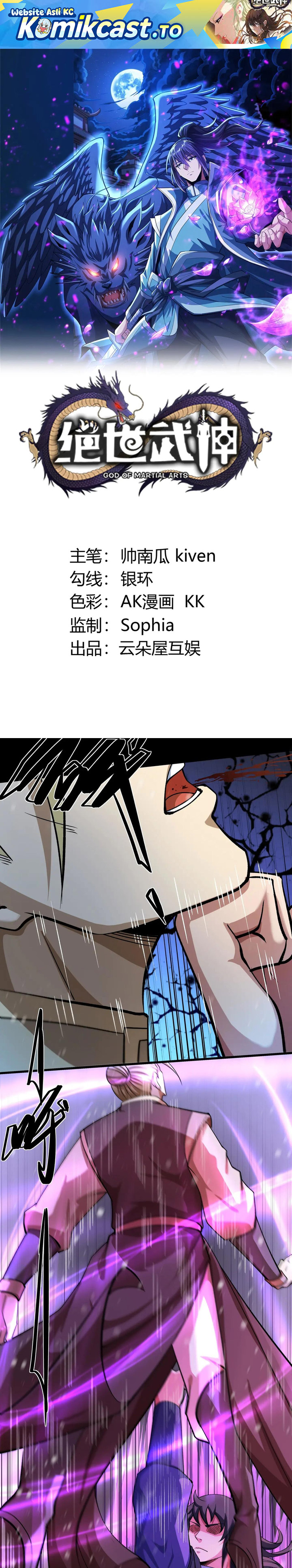 God of Martial Arts Chapter 998 Bahasa Indonesia