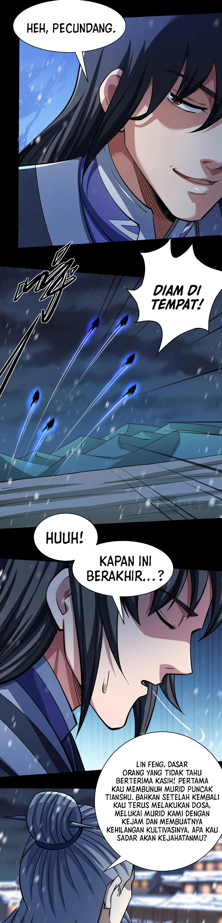 God of Martial Arts Chapter 998 Bahasa Indonesia