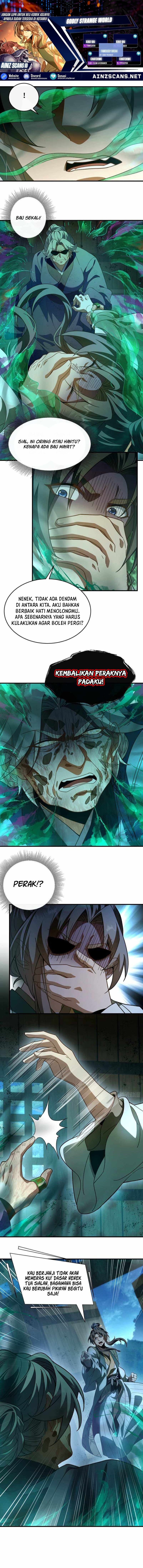 Godly Strange World, I Possess Unique Enlightment Chapter 15 Bahasa Indonesia