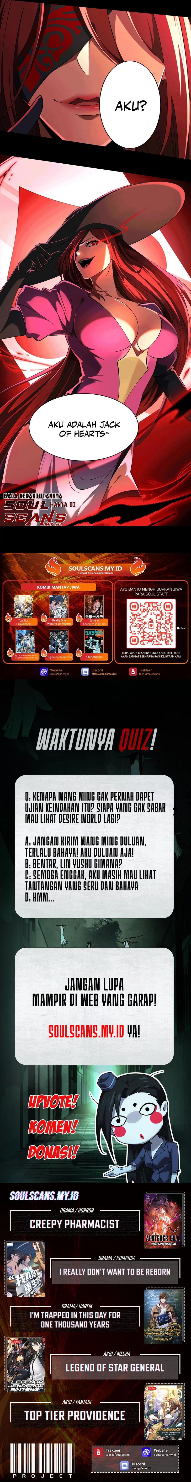 God’s Desire Game Chapter 34 Bahasa Indonesia