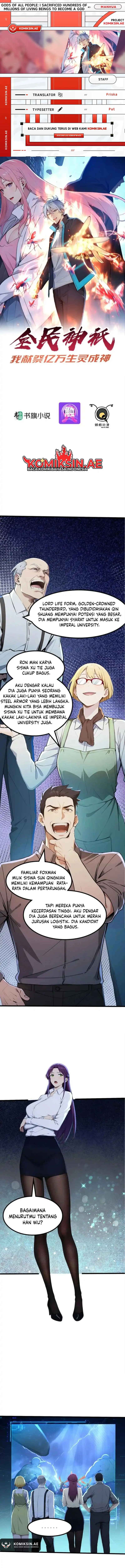 Gods of All People: I Sacrificed Hundreds of Millions of Living Beings To Become a God chapter 82