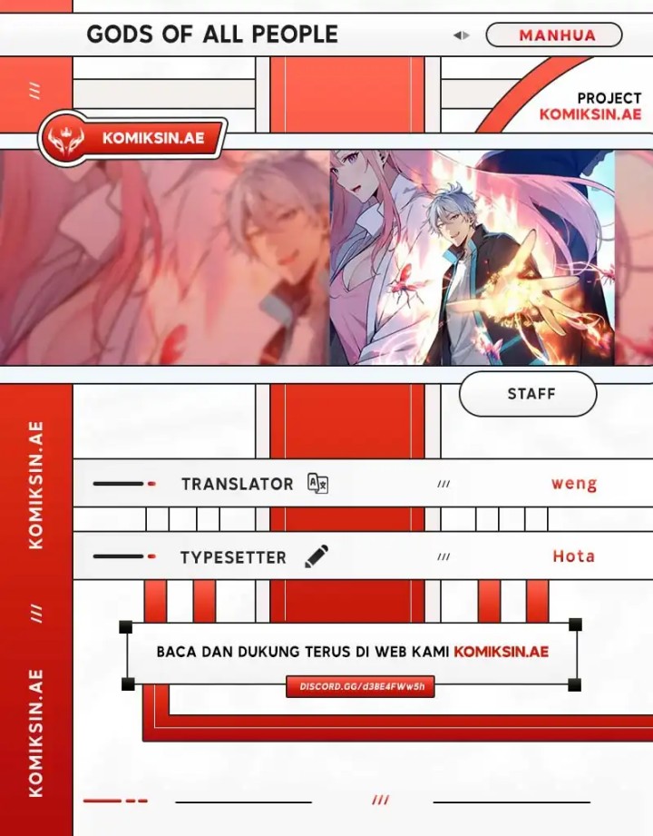 Gods of All People: I Sacrificed Hundreds of Millions of Living Beings To Become a God Chapter 94 Bahasa Indonesia