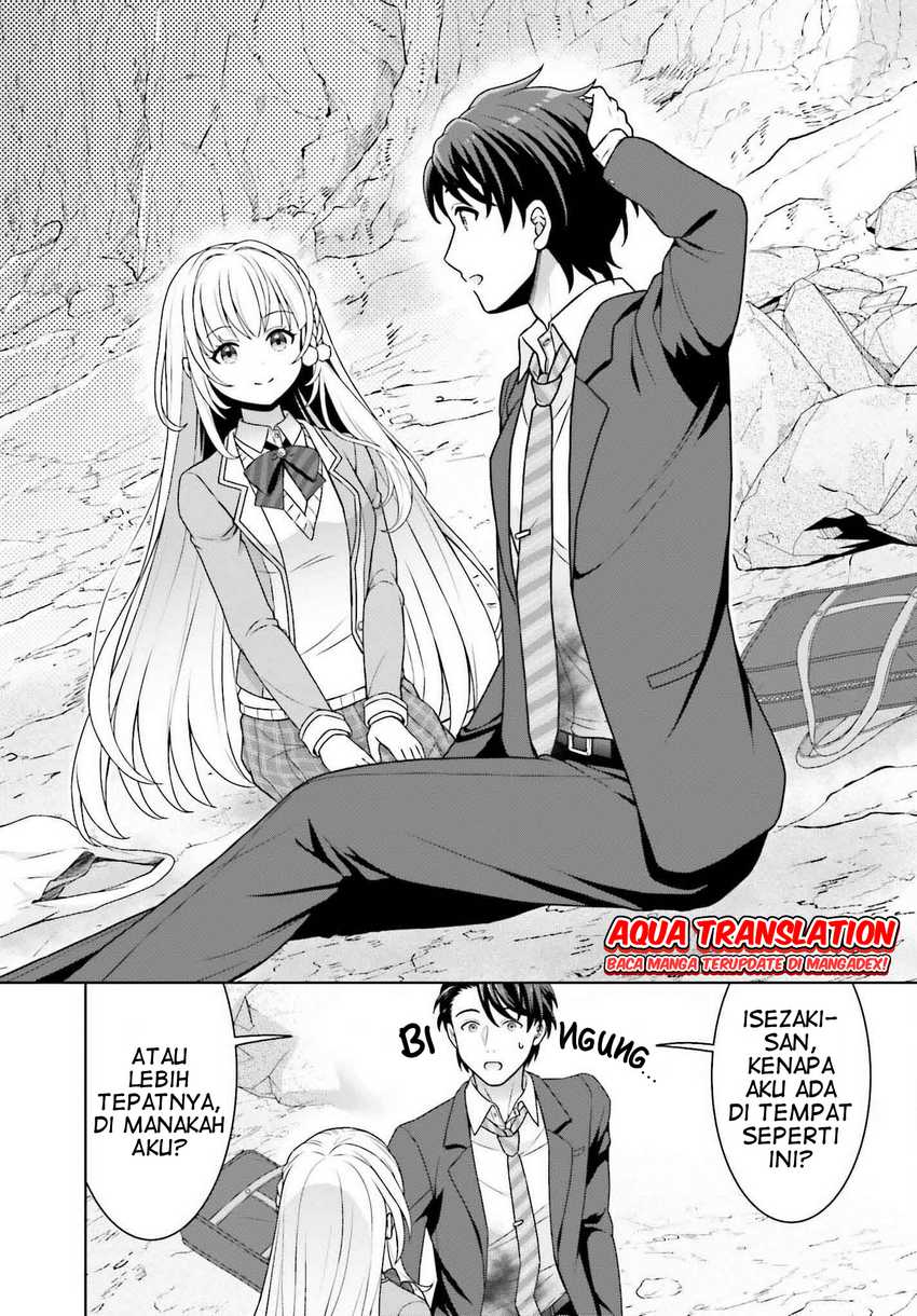 Gokinjo JK Isezaki-san wa Isekaigaeri no Daiseijo Chapter 01 Bahasa Indonesia