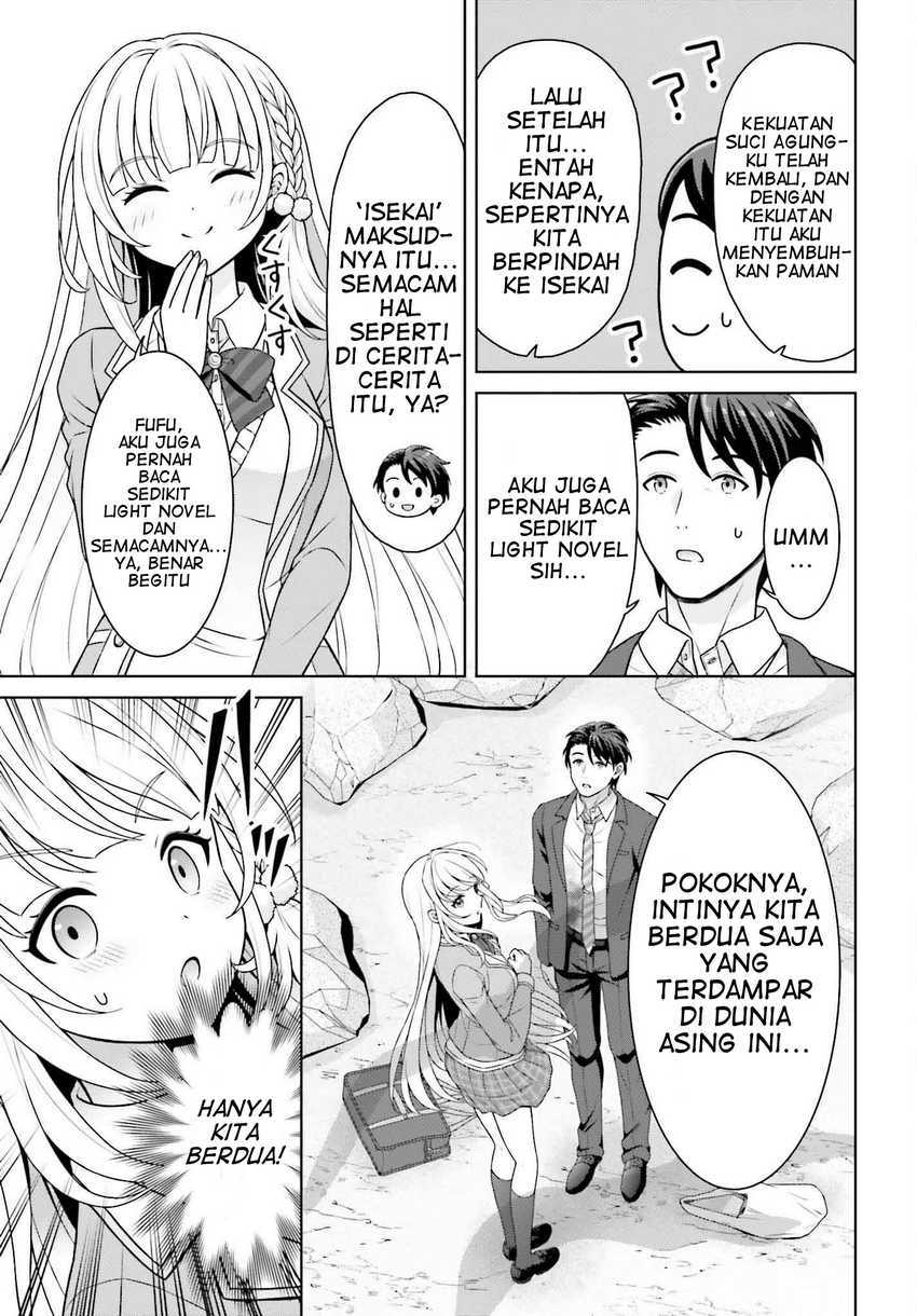 Gokinjo JK Isezaki-san wa Isekaigaeri no Daiseijo Chapter 01 Bahasa Indonesia