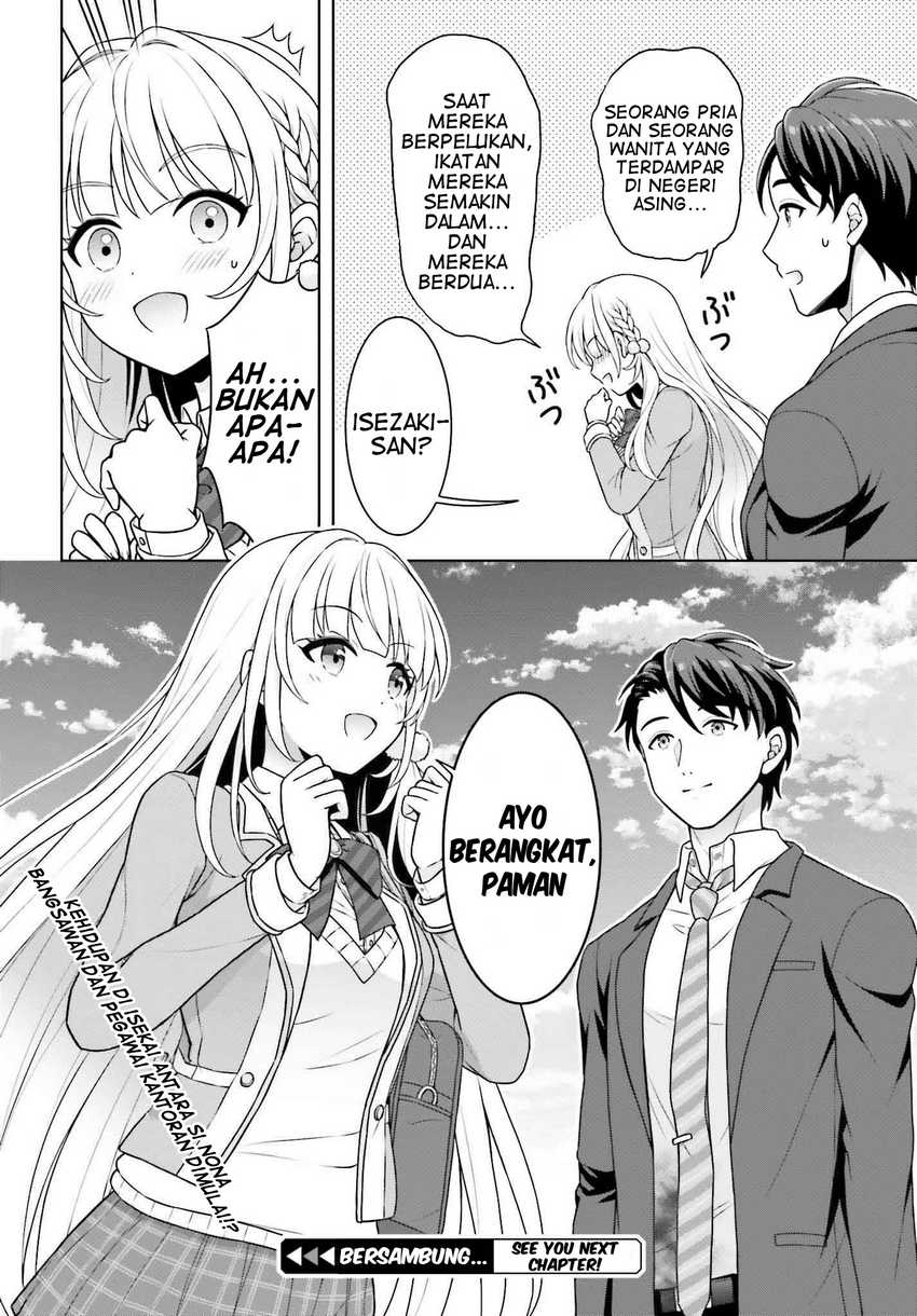 Gokinjo JK Isezaki-san wa Isekaigaeri no Daiseijo Chapter 01 Bahasa Indonesia