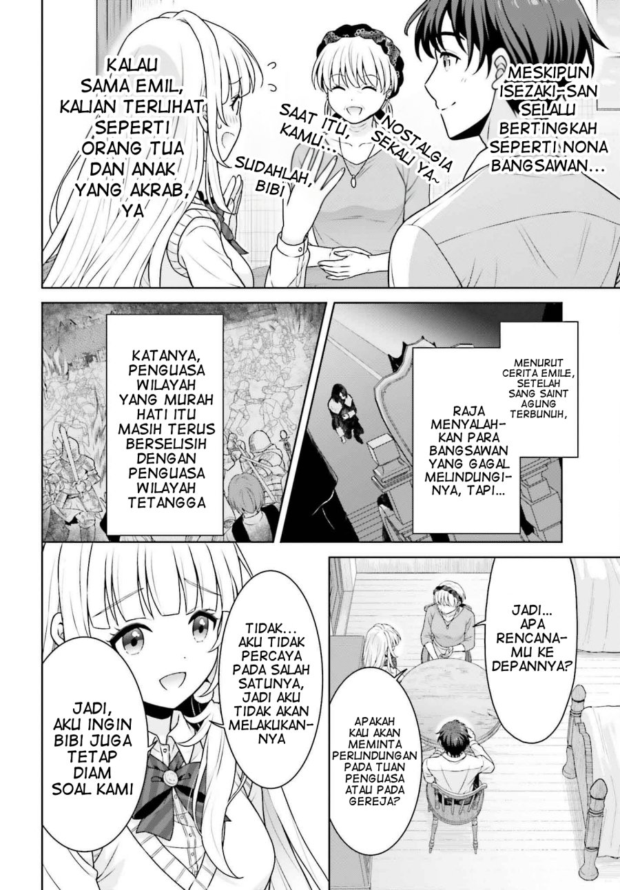 Gokinjo JK Isezaki-san wa Isekaigaeri no Daiseijo Chapter 04 Bahasa Indonesia