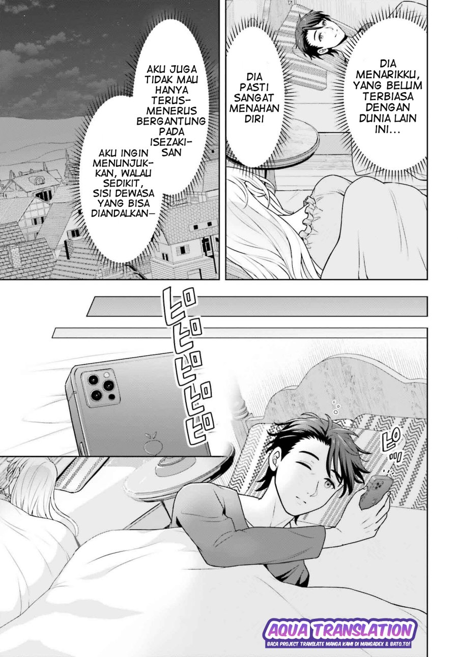 Gokinjo JK Isezaki-san wa Isekaigaeri no Daiseijo Chapter 04 Bahasa Indonesia