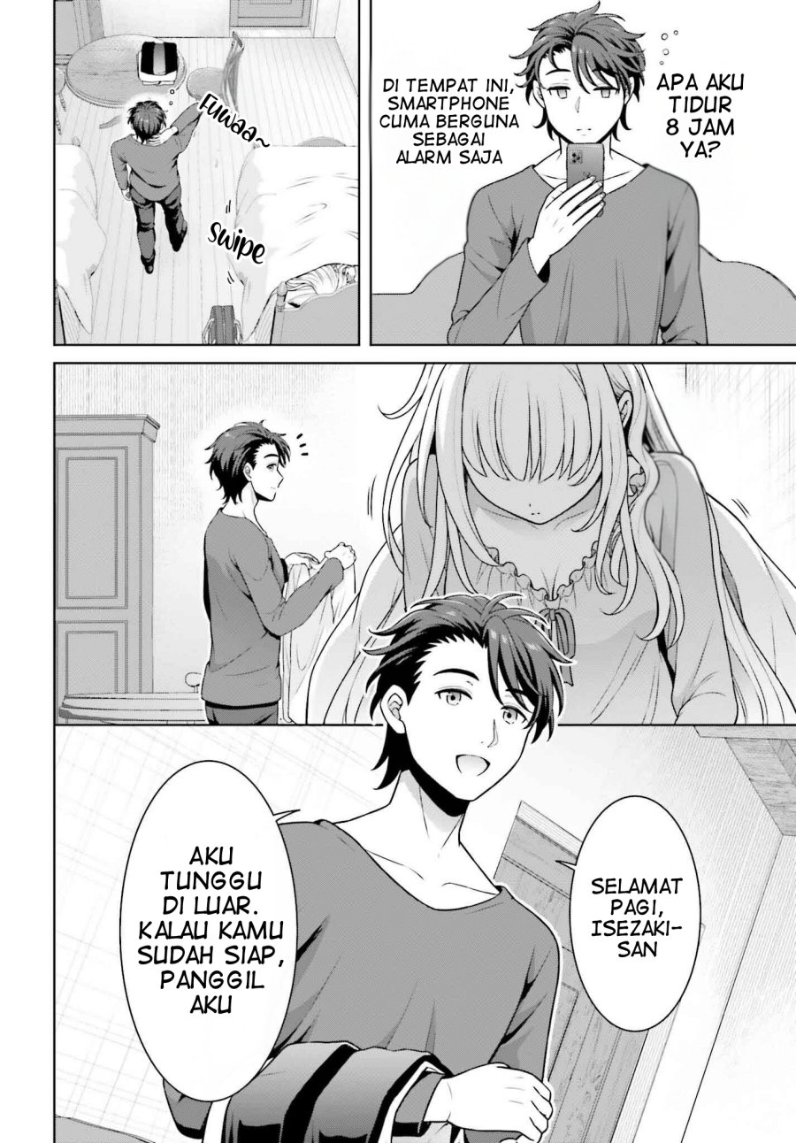 Gokinjo JK Isezaki-san wa Isekaigaeri no Daiseijo Chapter 04 Bahasa Indonesia