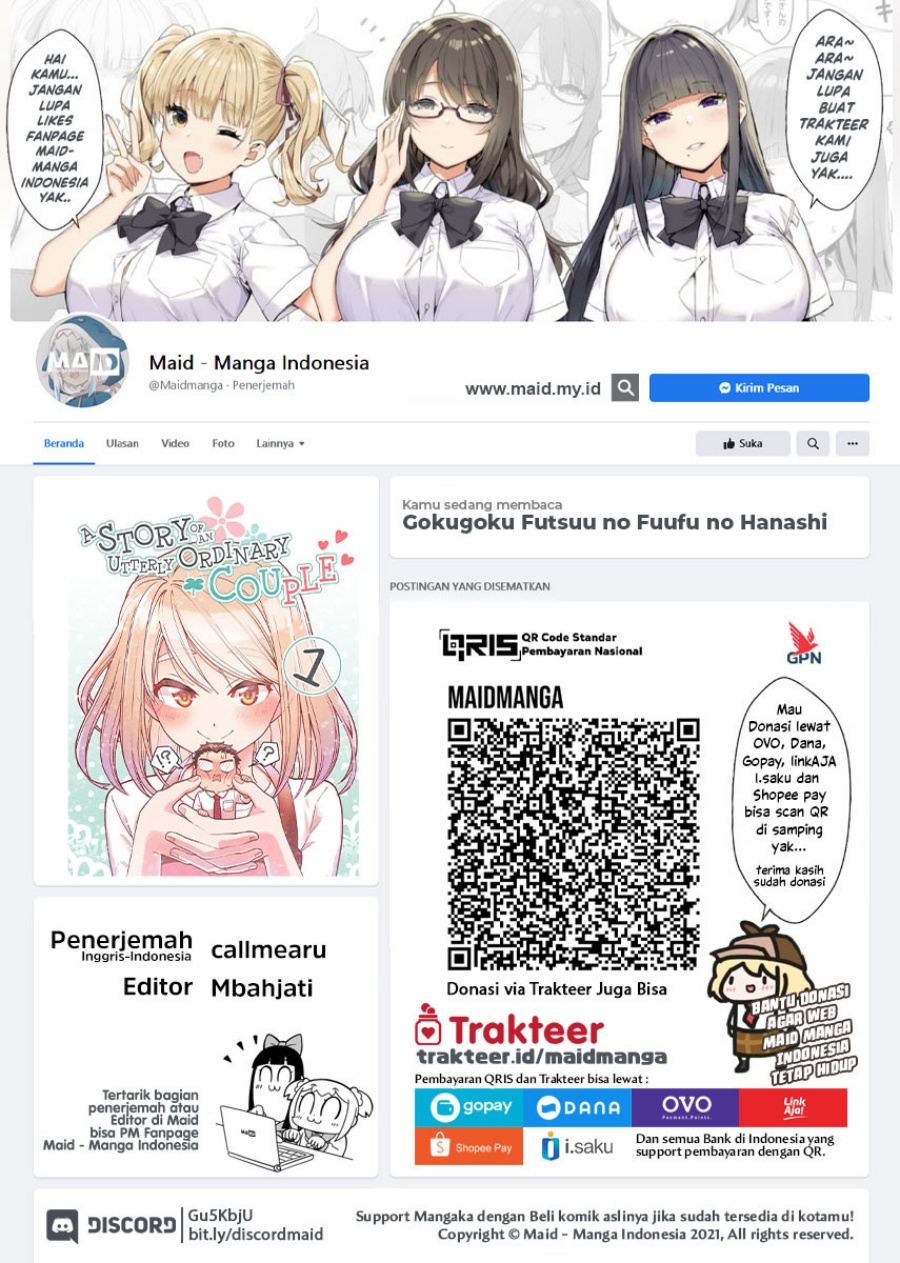 Gokugoku Futsuu no Fuufu no Hanashi Chapter 01 Bahasa Indonesia