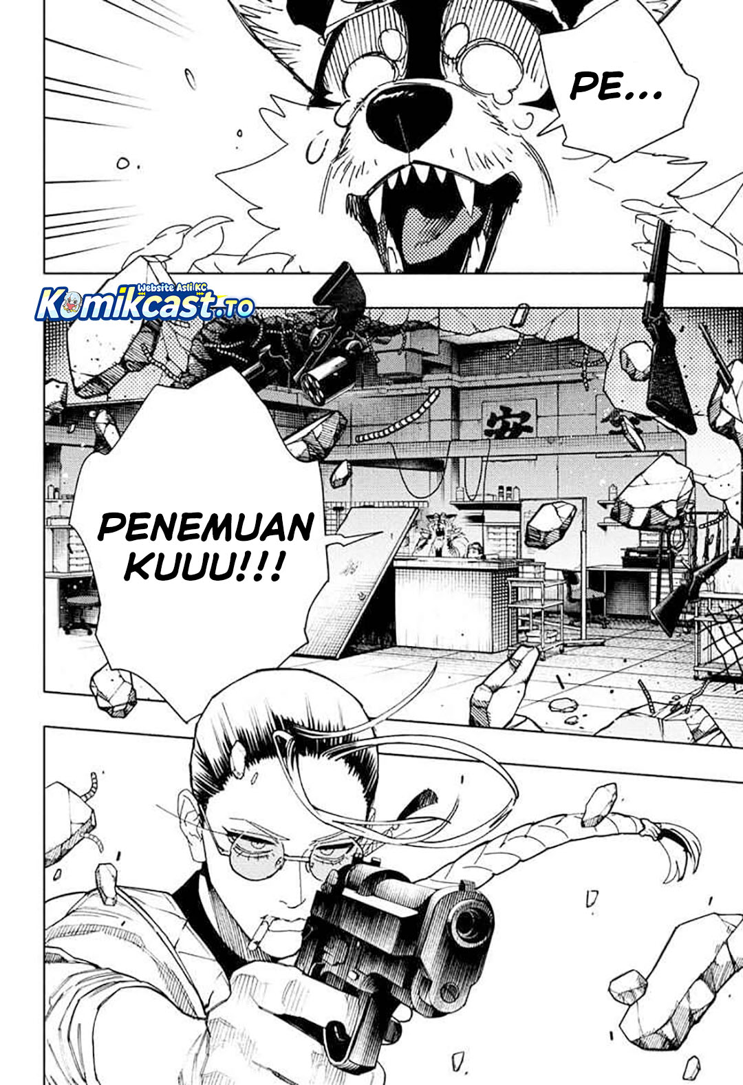 Gokurakugai Chapter 32 Bahasa Indonesia