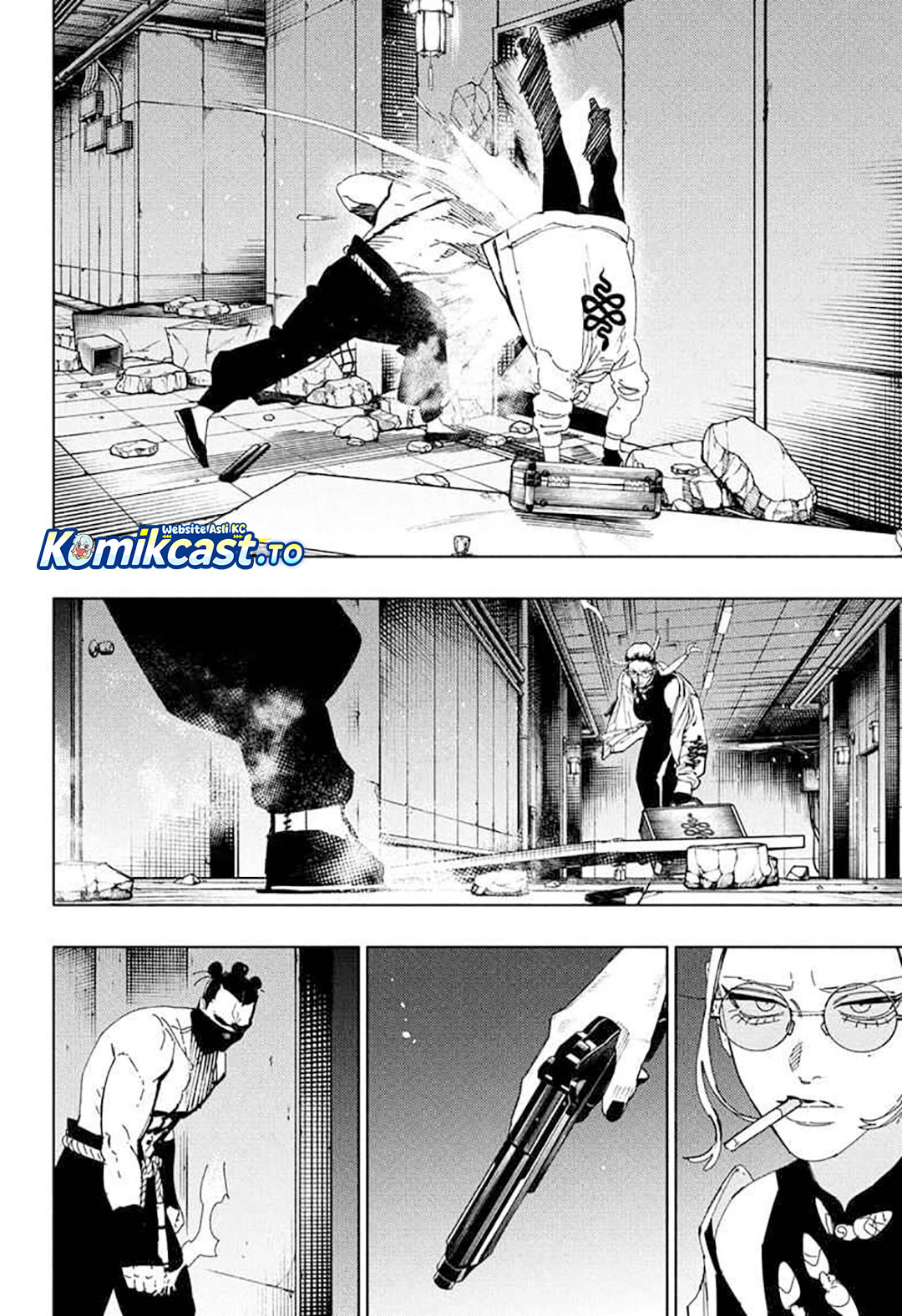 Gokurakugai Chapter 32 Bahasa Indonesia