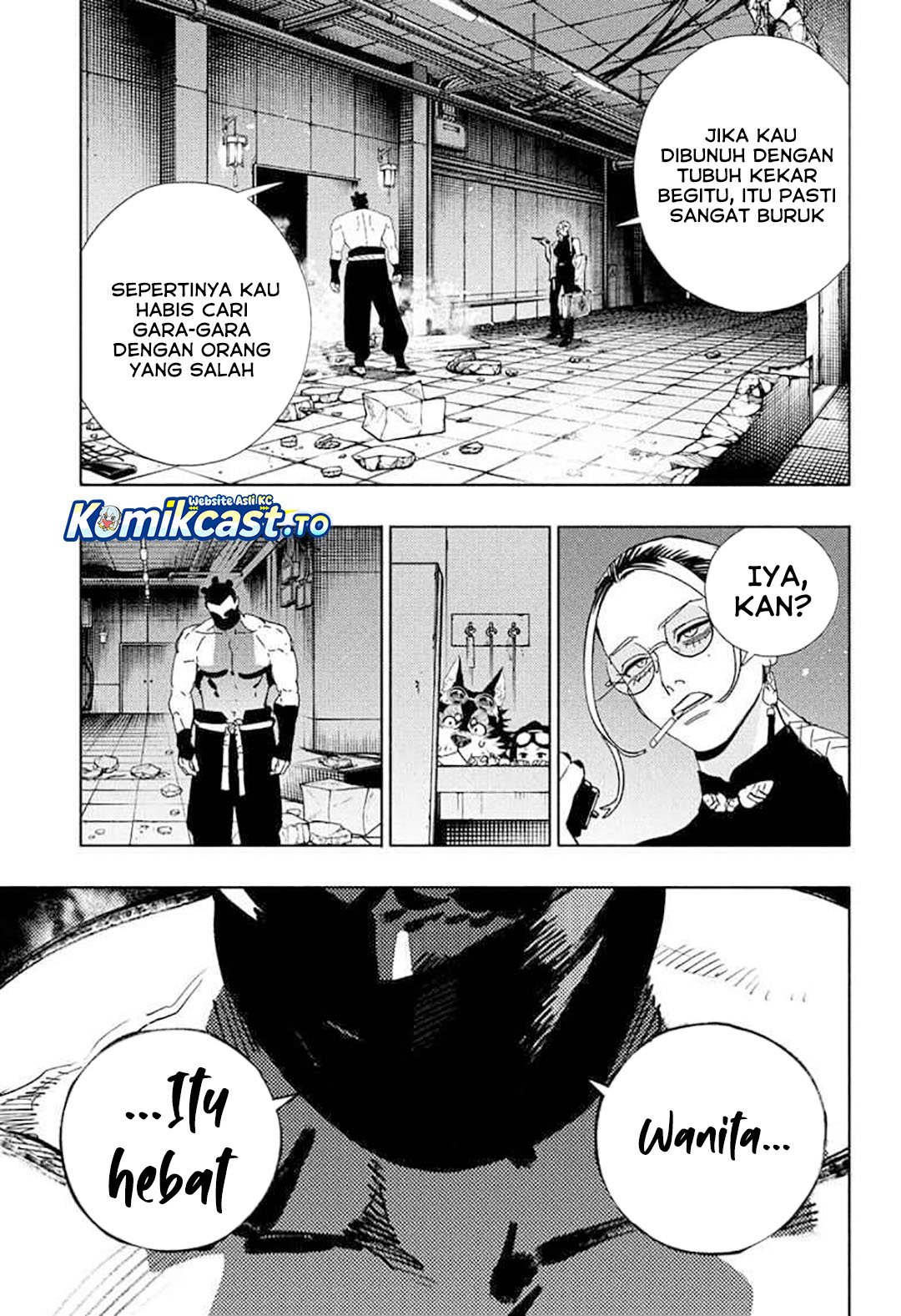 Gokurakugai Chapter 32 Bahasa Indonesia