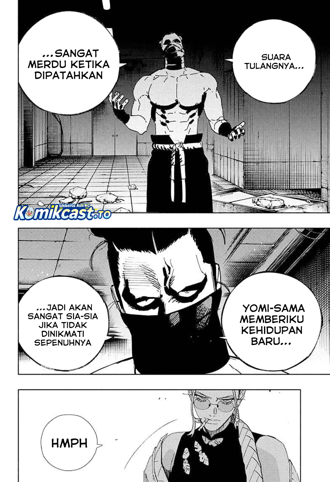 Gokurakugai Chapter 32 Bahasa Indonesia