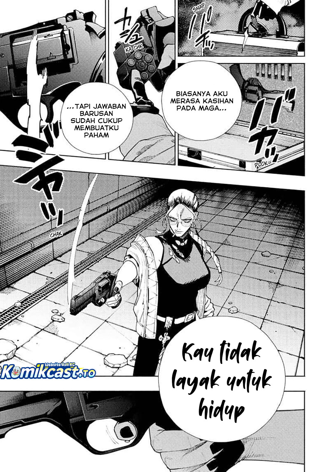 Gokurakugai Chapter 32 Bahasa Indonesia