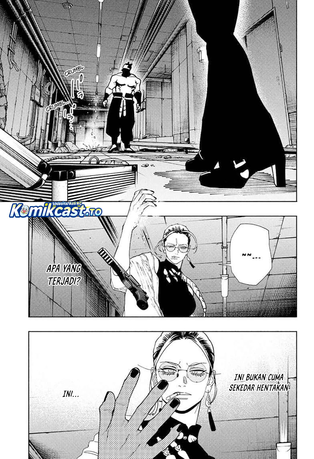 Gokurakugai Chapter 32 Bahasa Indonesia