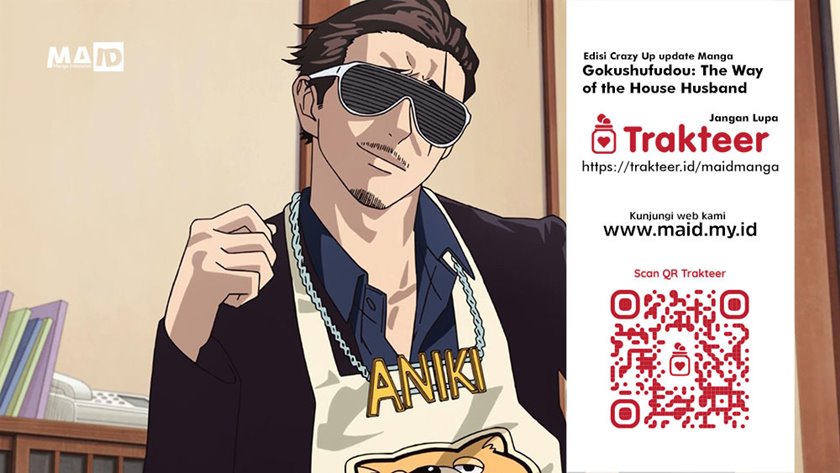 Gokushufudou: The Way of the House Husband Chapter 73 Bahasa Indonesia