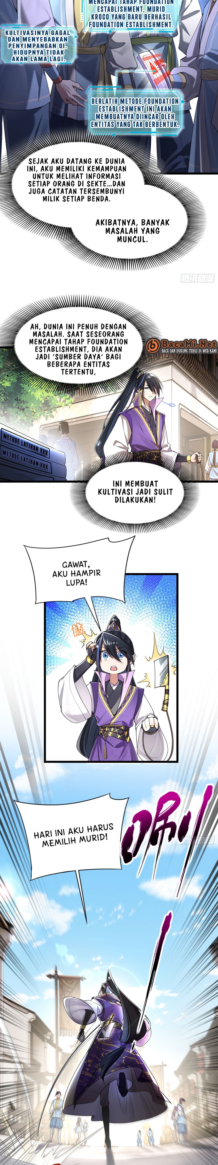 Golden Core Is a Star You Call This Cultivating Immortality Chapter 01 Bahasa Indonesia