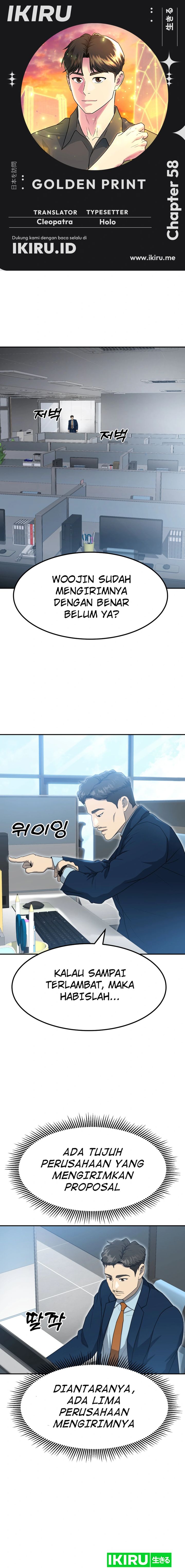 Golden Print Chapter 58 Bahasa Indonesia