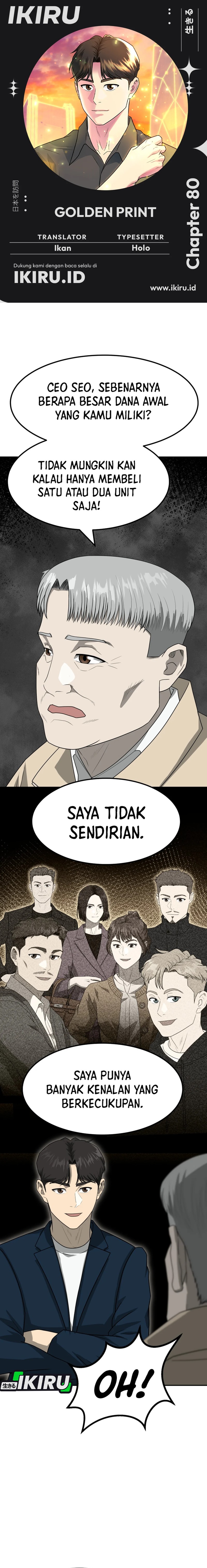 Golden Print Chapter 80 Bahasa Indonesia