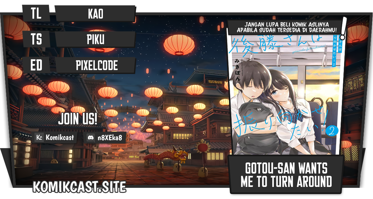 Gotou-san Wants Me To Turn Around Chapter 45 Bahasa Indonesia