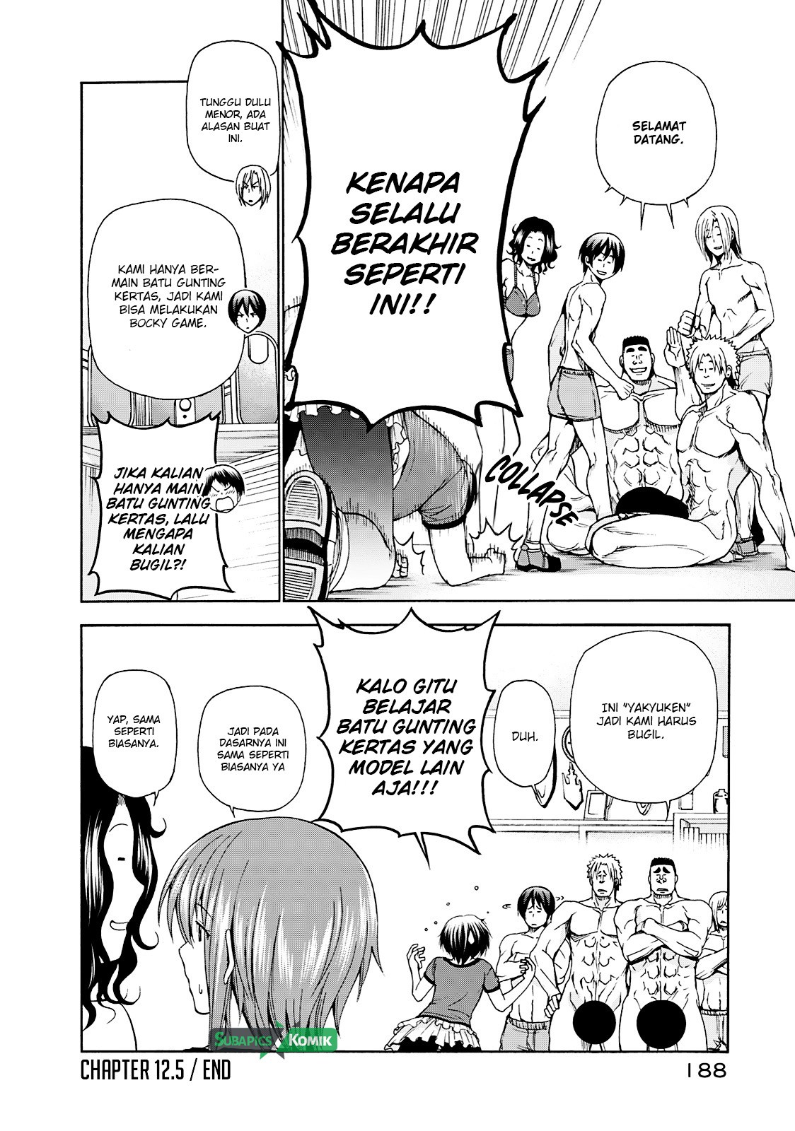 Grand Blue chapter 12