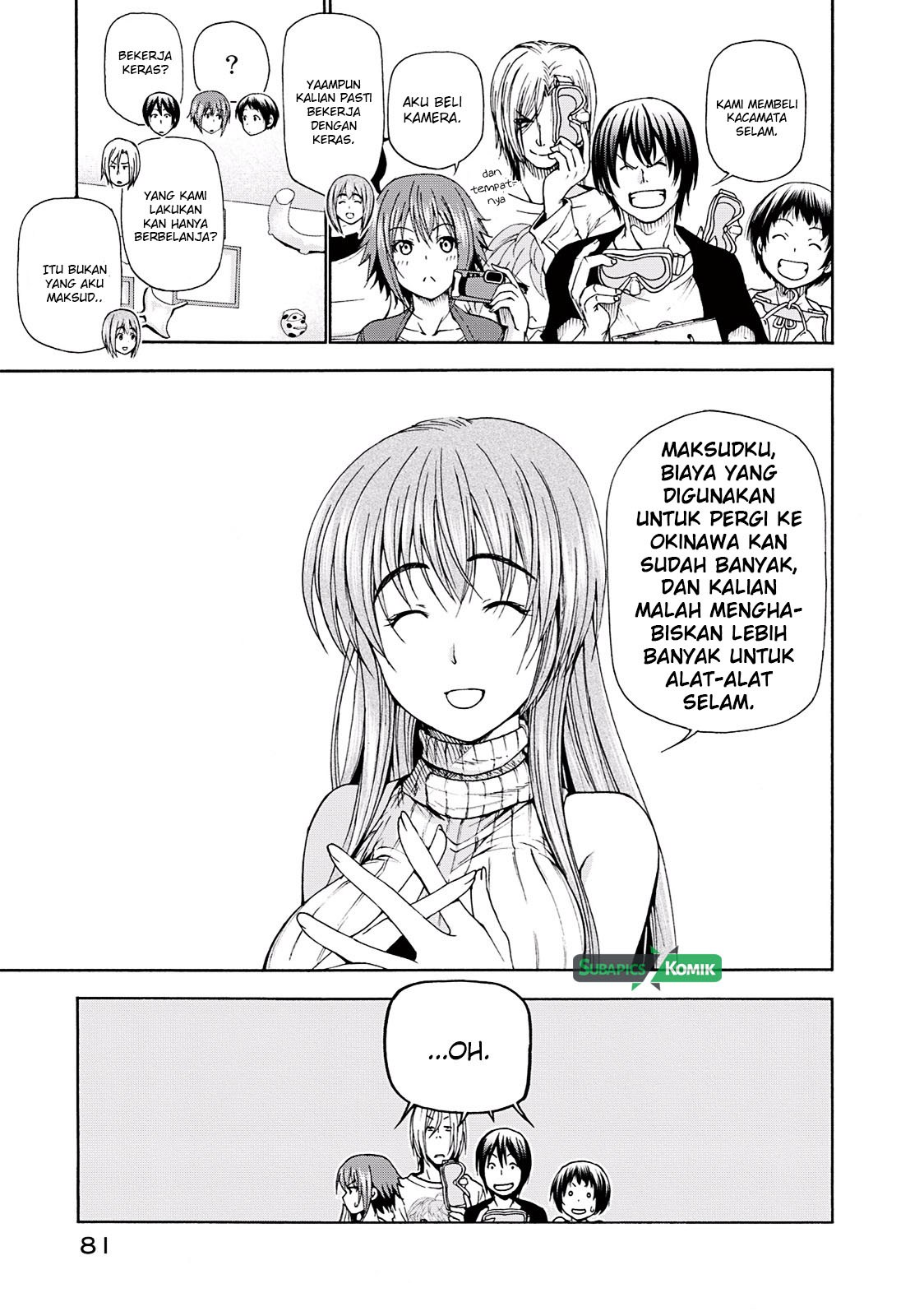 Grand Blue chapter 15