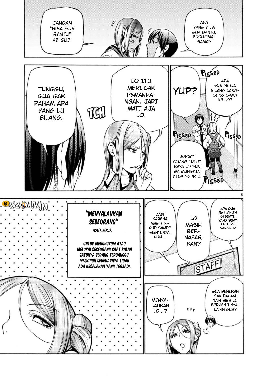 Grand Blue Chapter 37 Bahasa Indonesia