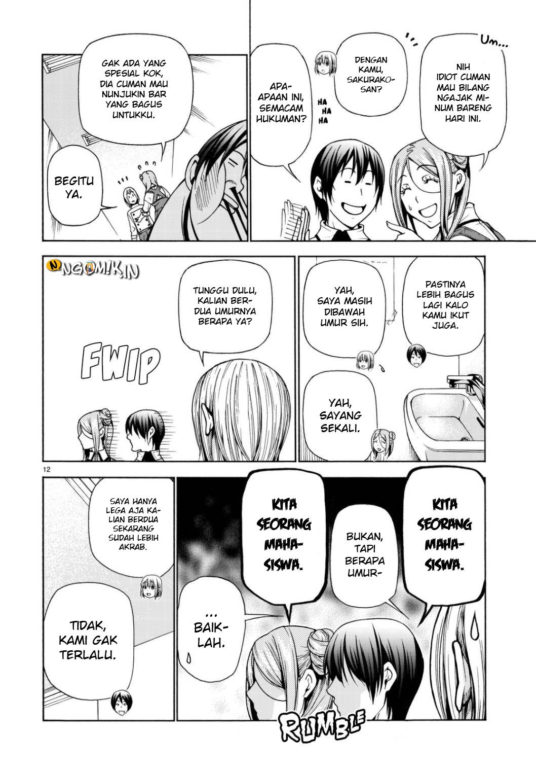 Grand Blue Chapter 37 Bahasa Indonesia