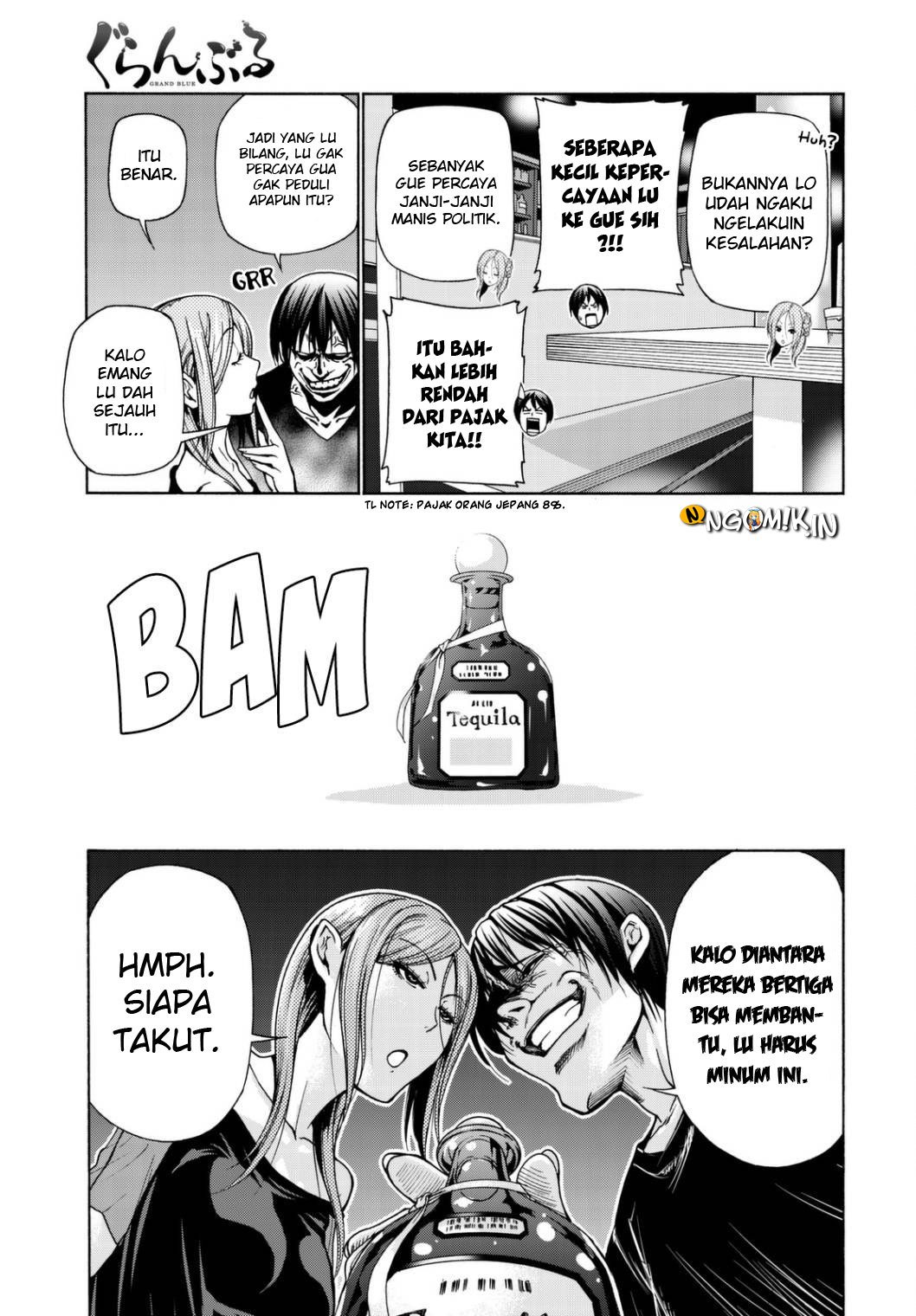 Grand Blue Chapter 37 Bahasa Indonesia