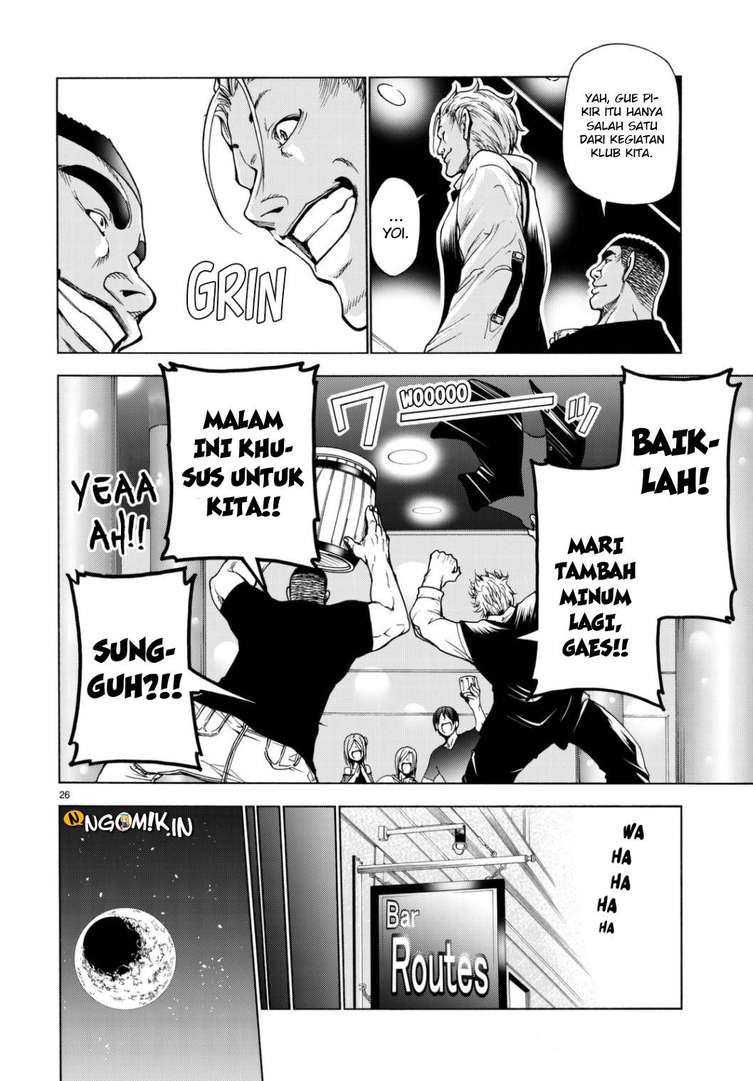 Grand Blue Chapter 37 Bahasa Indonesia