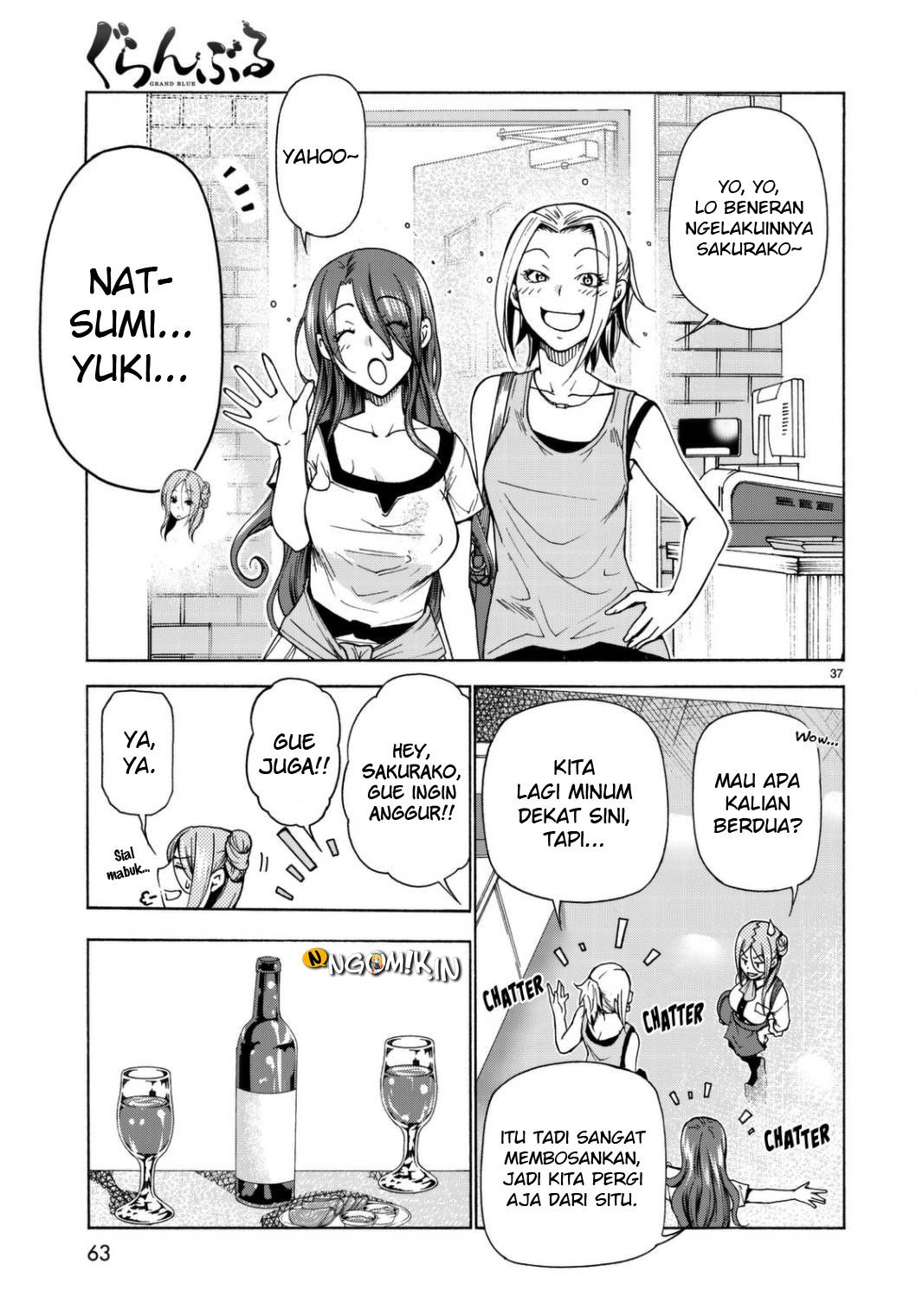 Grand Blue Chapter 37 Bahasa Indonesia