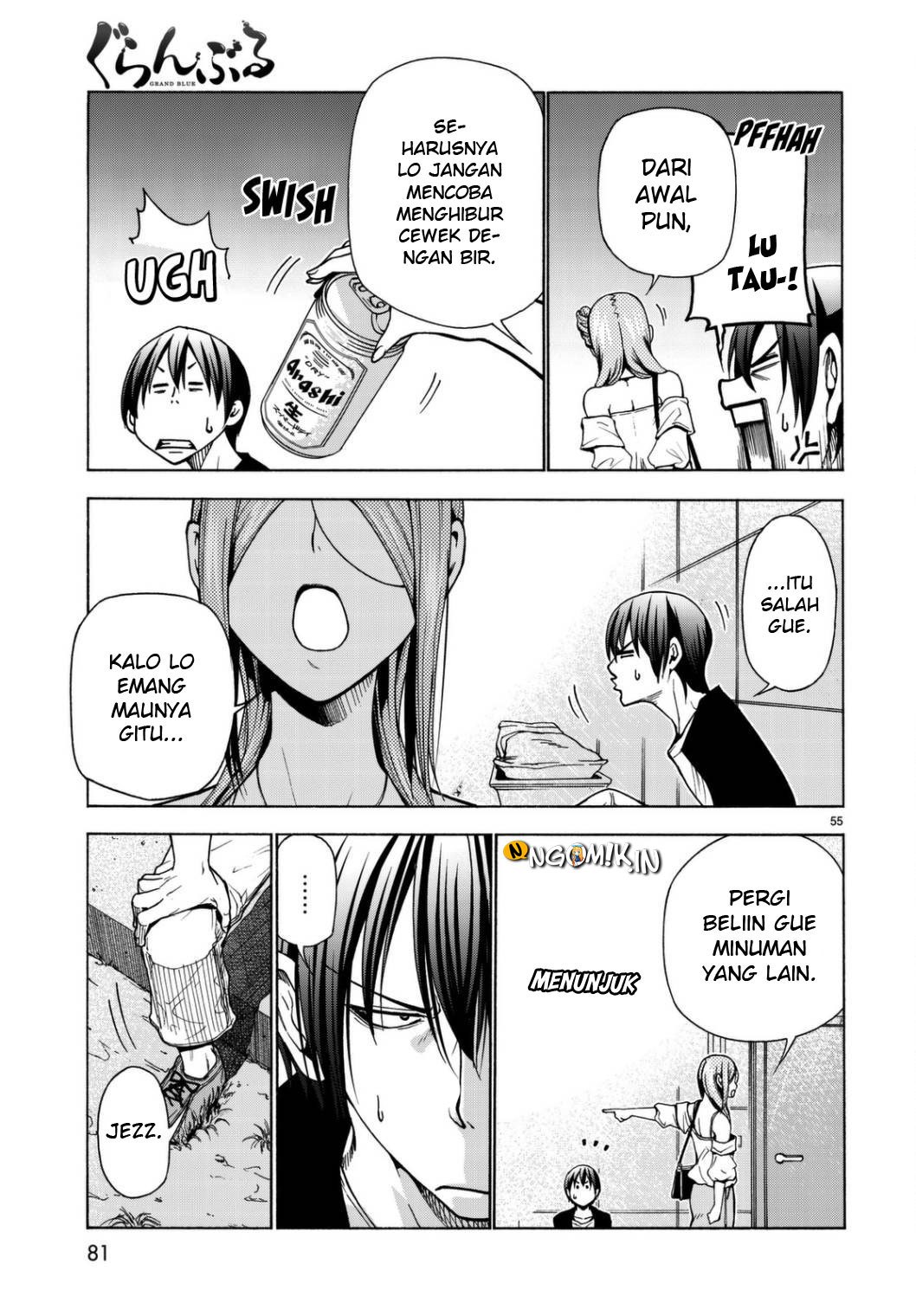 Grand Blue Chapter 37 Bahasa Indonesia