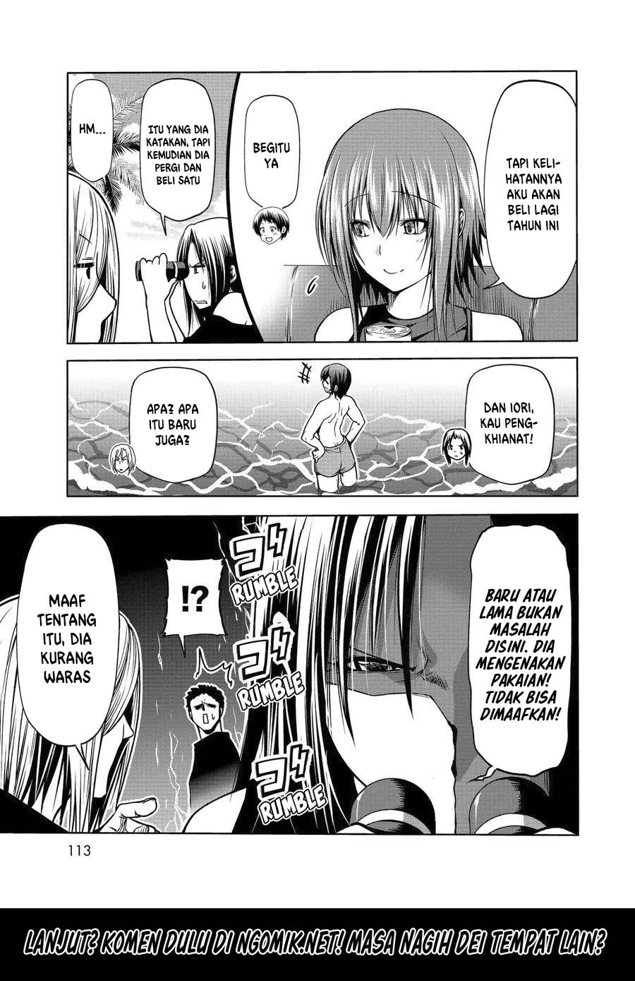 Grand Blue Chapter 64.2 Bahasa Indonesia