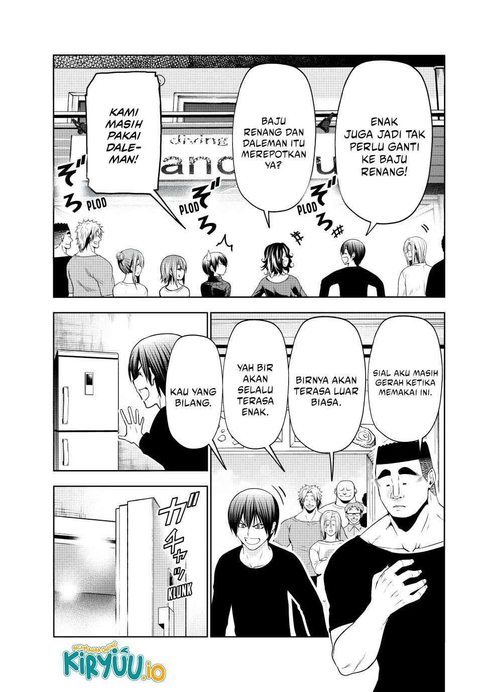 Dilarang COPAS - situs resmi www.mangacanblog.com - Komik grand blue 105 - chapter 105 106 Indonesia grand blue 105 - chapter 105 Terbaru 6|Baca Manga Komik Indonesia|Mangacan